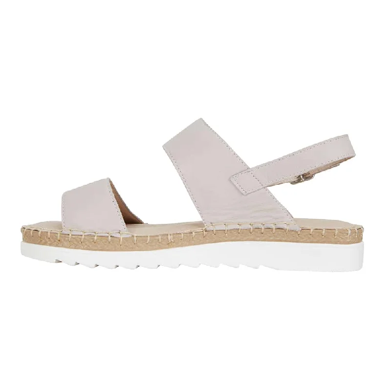 Egan Sandal in Pale Pink Leather