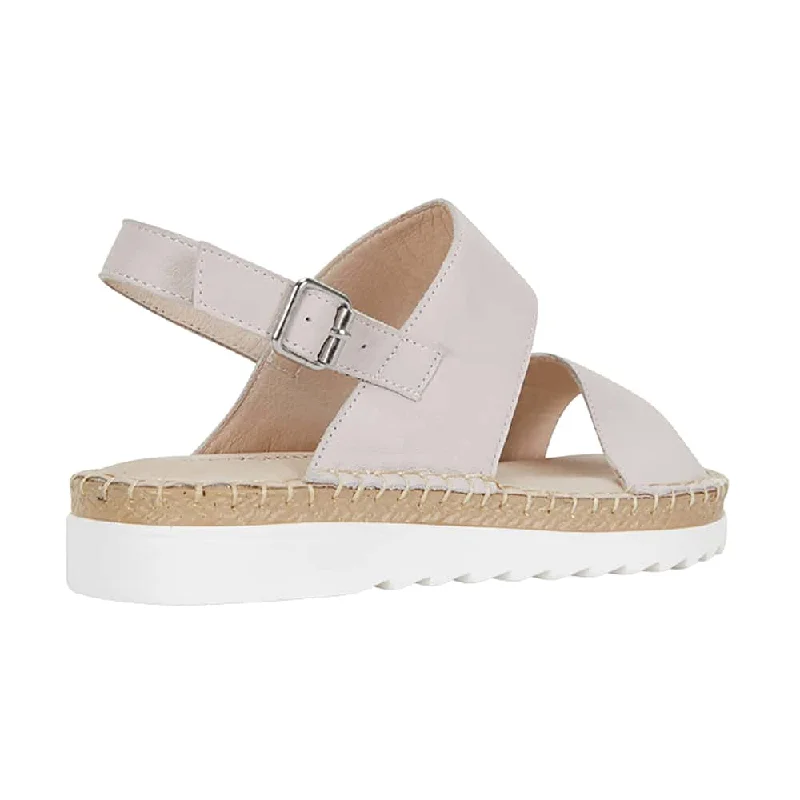 Egan Sandal in Pale Pink Leather