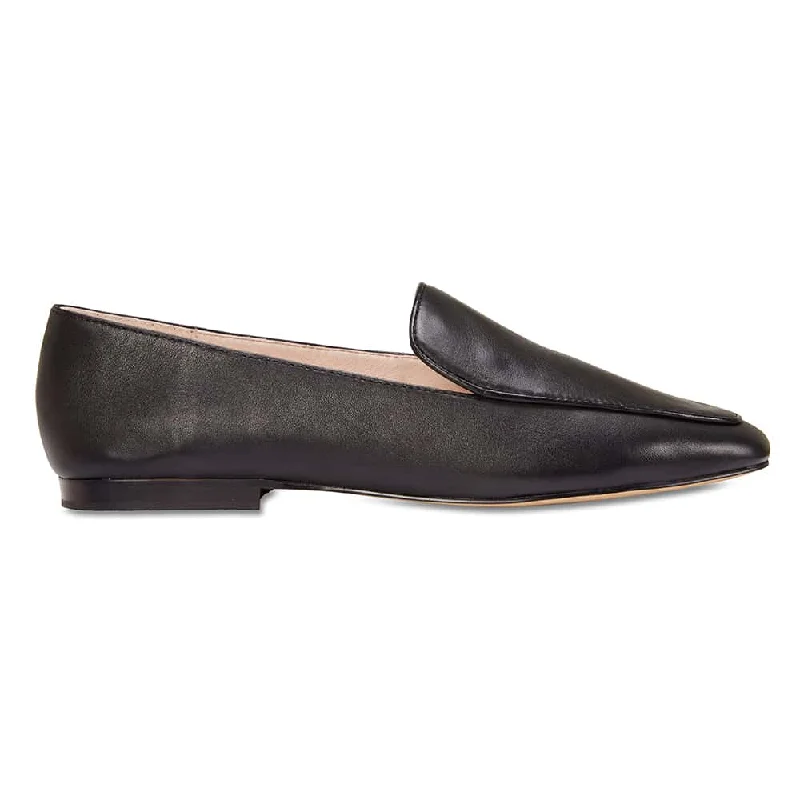 Haven Loafer in Black Leather