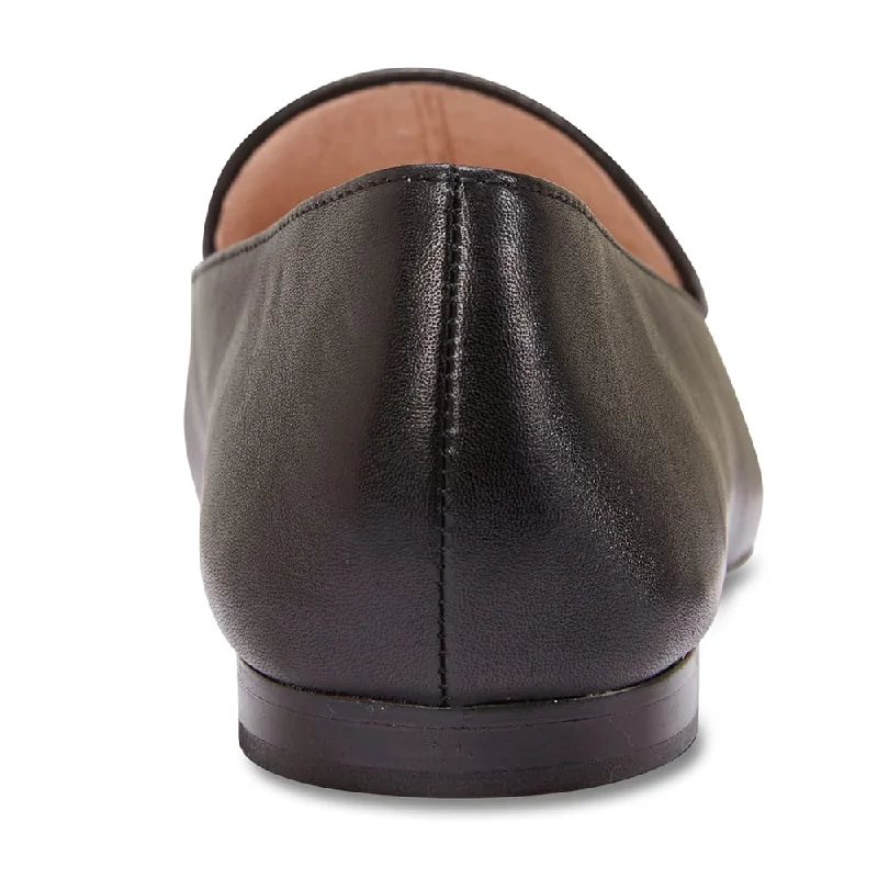 Haven Loafer in Black Leather