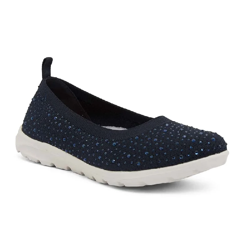 Patrice Sneaker in Navy Diamante