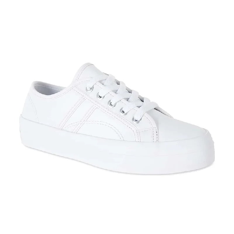 Slater Sneaker in White Leather