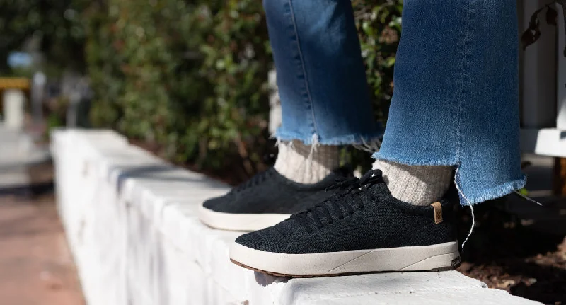 Cannon Knit W 2.0 Wool Black - Steel Grey