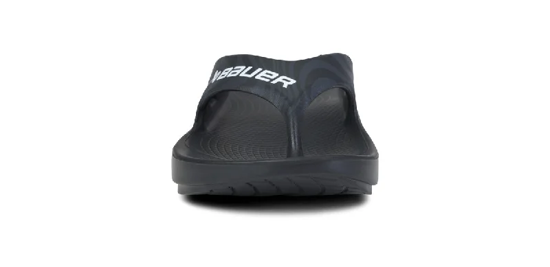 BAUER/OOFOS Women's OOriginal Sport Sandal – Black Asphalt