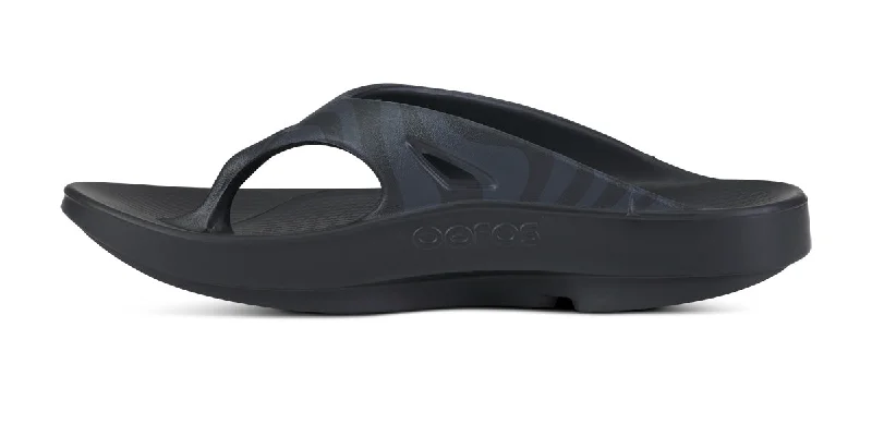 BAUER/OOFOS Women's OOriginal Sport Sandal – Black Asphalt