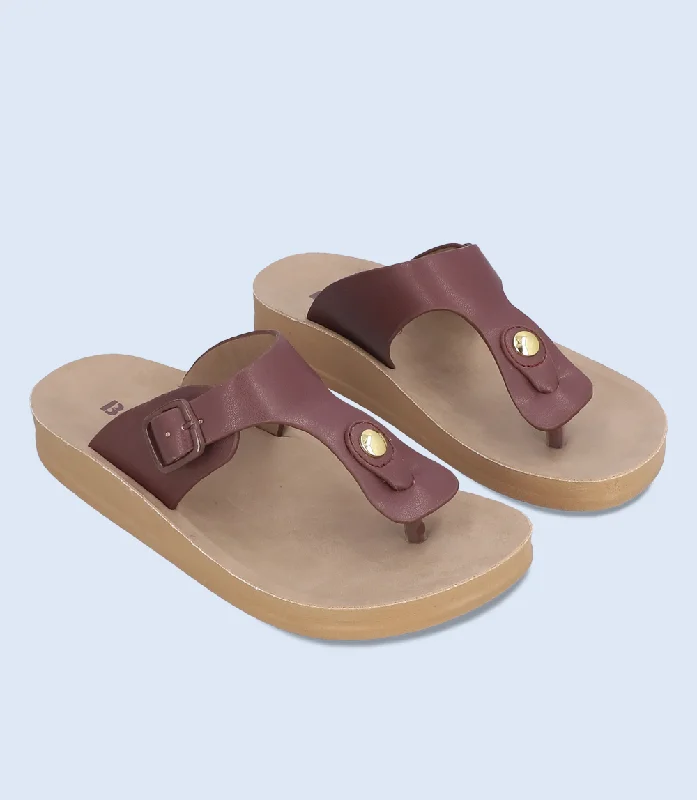 BW10020-MAROON-Women Chappal