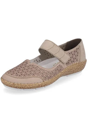 Rieker Womens shoes 44864 60 beige