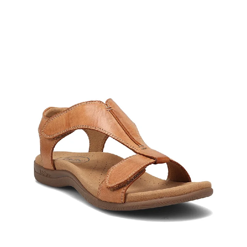 Taos Women's The Show Velcro Sandal Caramel