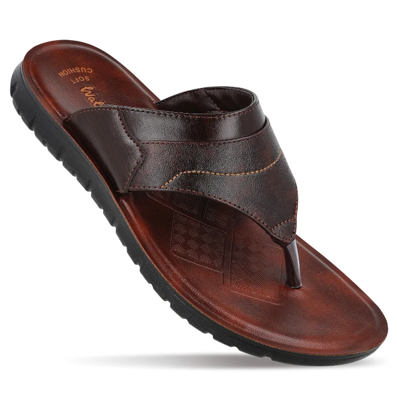 Walkaroo Men Sandals  - WG5069 Brown