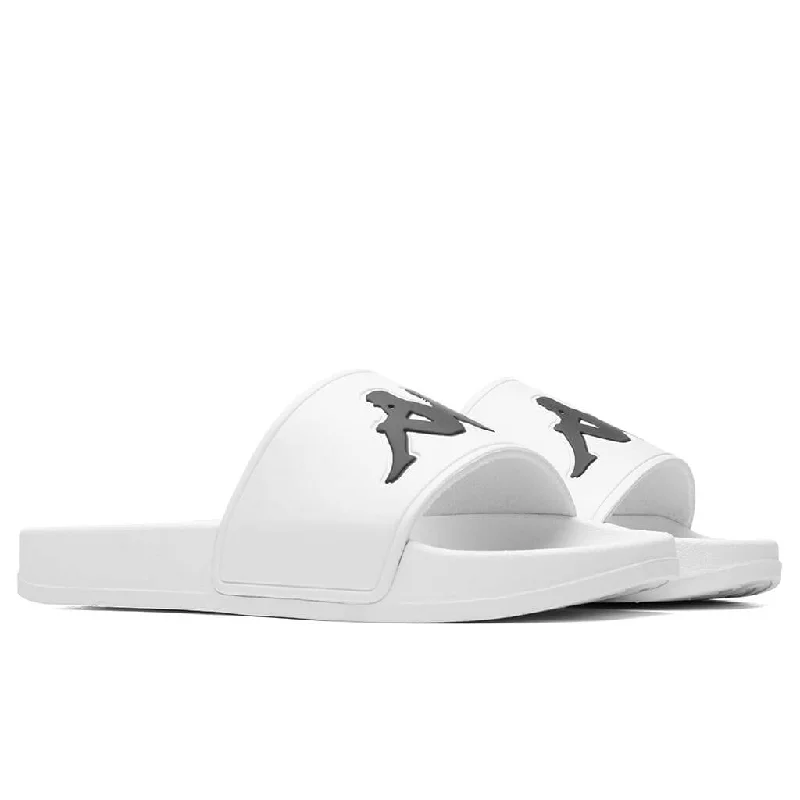 Authentic Adam 2 Slides - White/Black