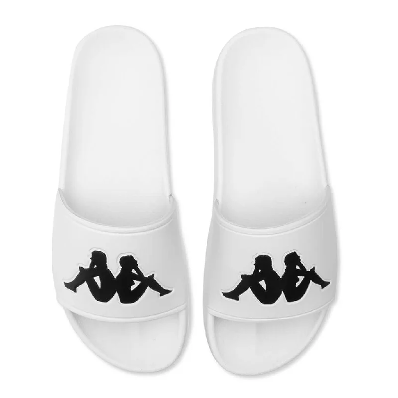 Authentic Adam 2 Slides - White/Black